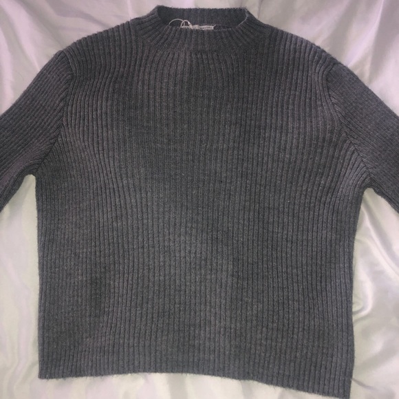 Pull&Bear grey turtleneck - Picture 3 of 3